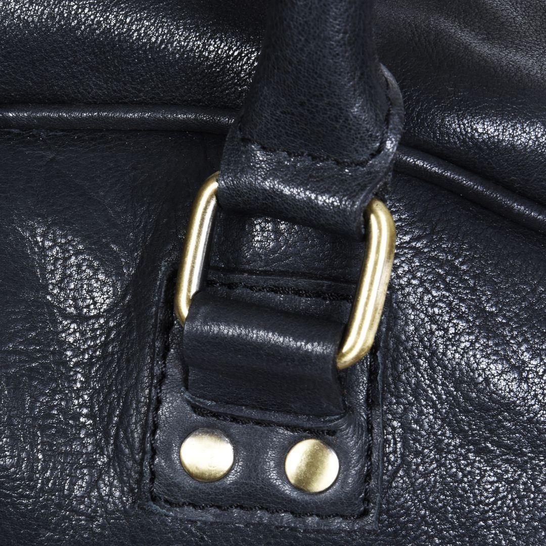 Mens Hand Made Real Leather Overnight Travel Gym Weekend Bag Duffle Carry On - Knighthood Store