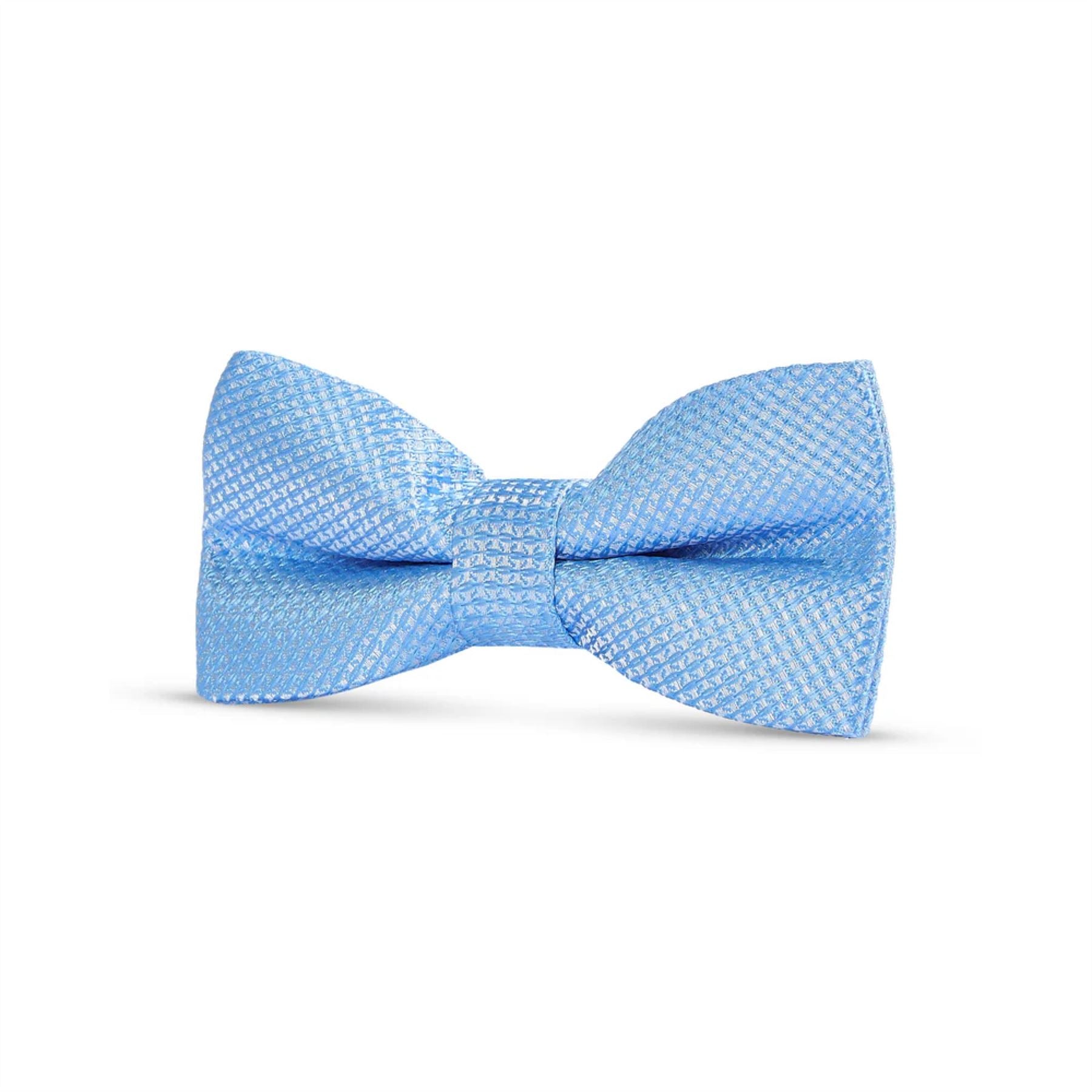 Boys Textured Satin Silk Bow Tie