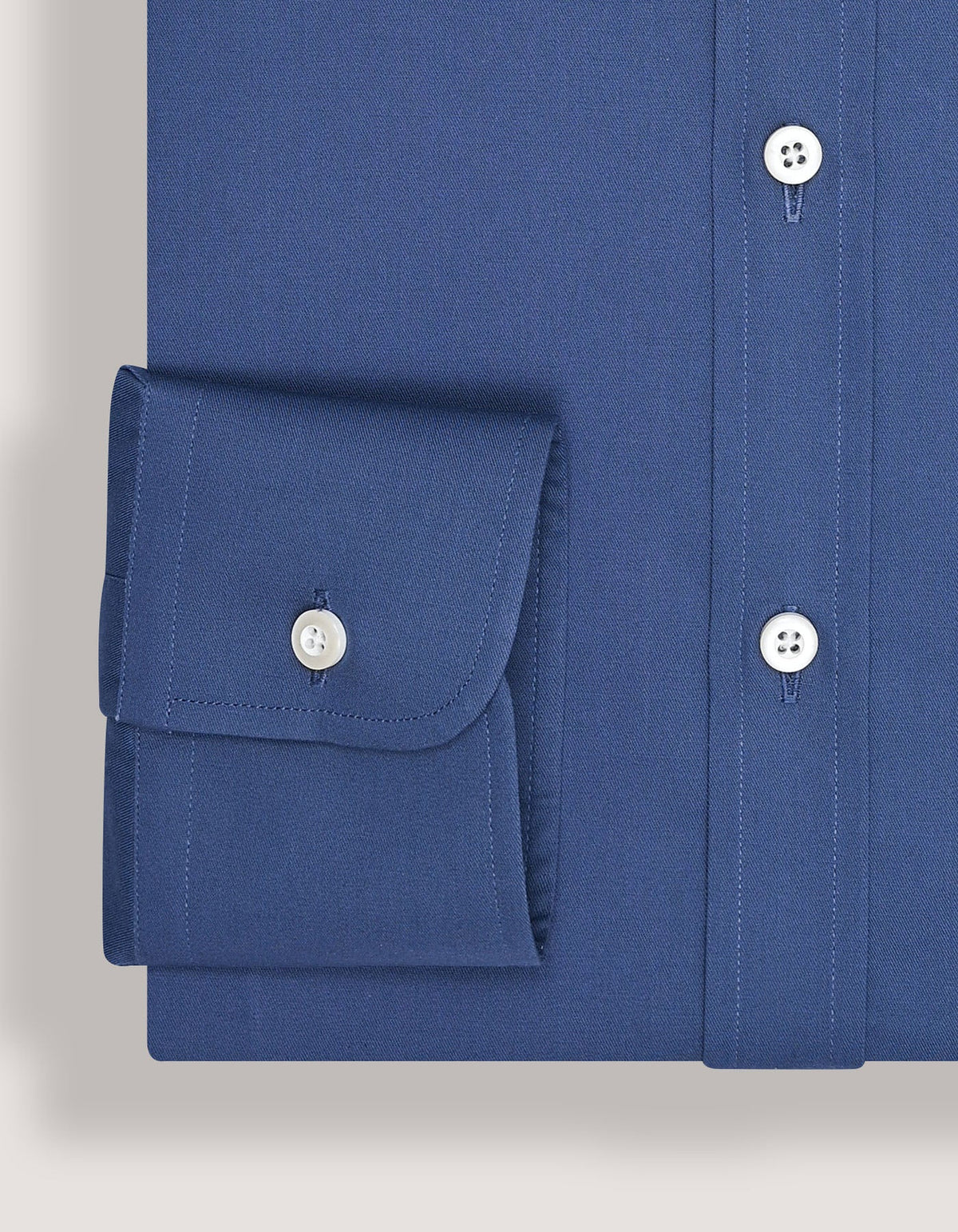 Men's Medium Blue Easy Iron Dress Shirt