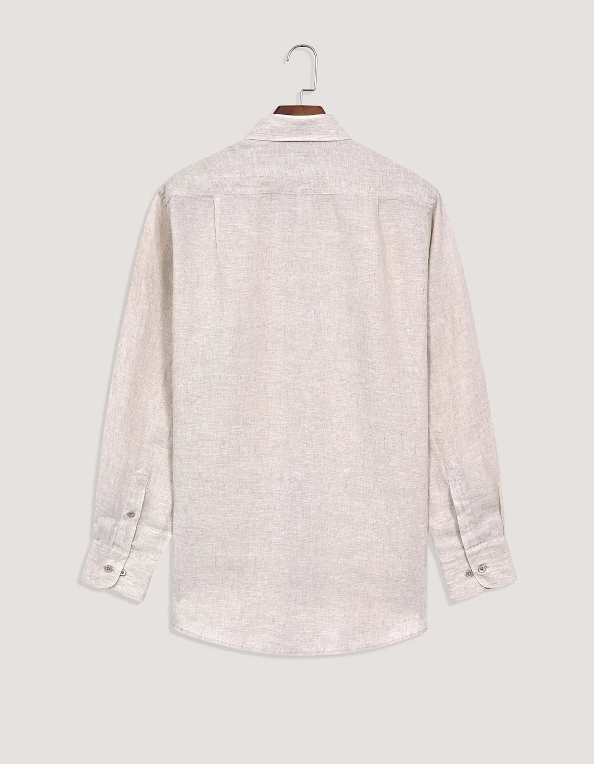 Men's Pure Linen Shirt – Fawn
