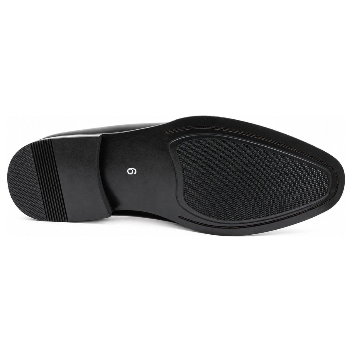 Men's Patent Vegan Leather Slip-On Horsebit Loafers