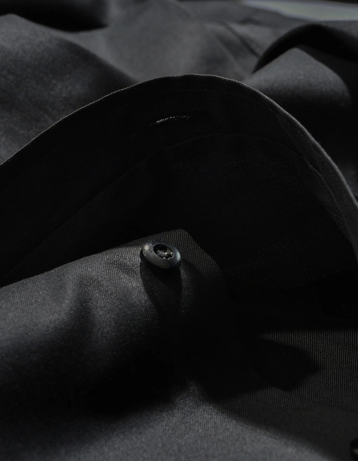 Men's Black Oxford Dress Shirt
