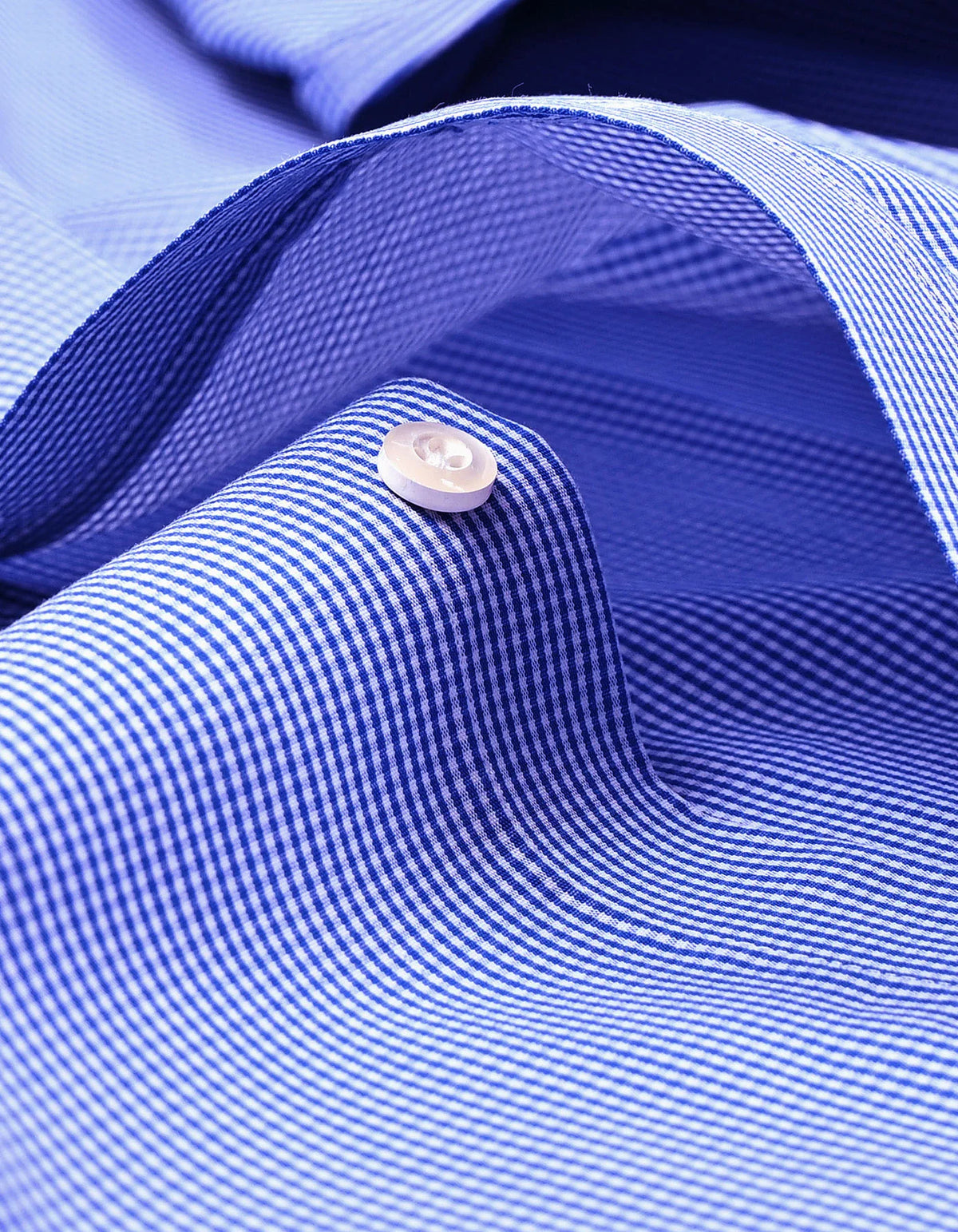 Men's Sky Blue Smart Fit Check Shirt