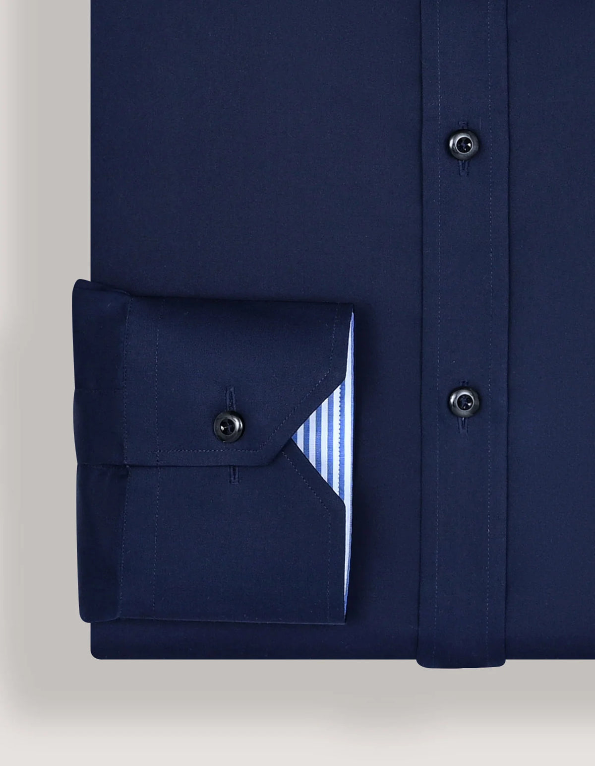 Men's Navy Designer Formal Shirt
