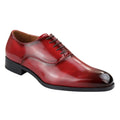 Mens Smart Formal Patent Oxford Shoes Shiny Laced Classic Round Toe Dress - Knighthood Store