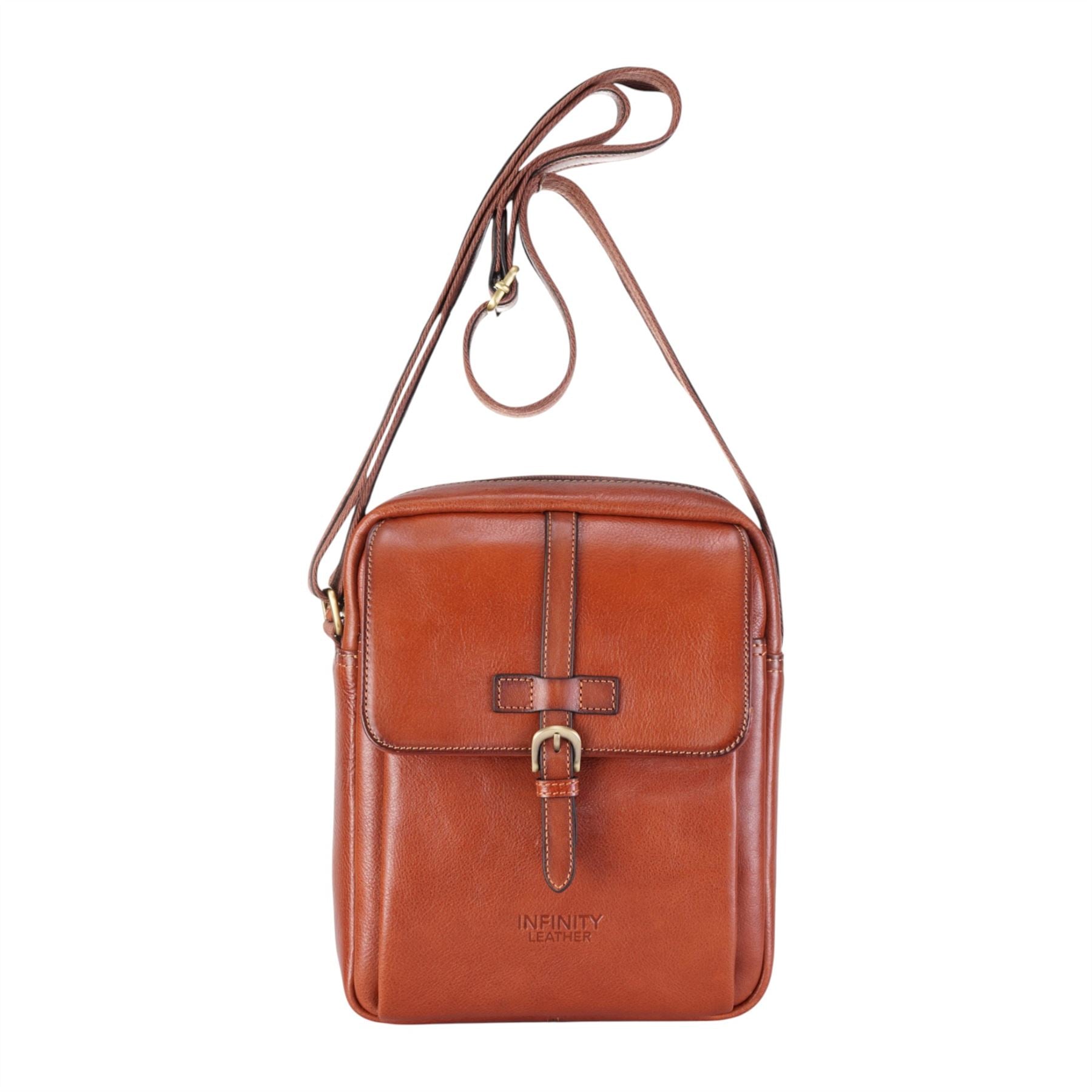 Ashby - Genuine Leather Crossbody Small Messenger Bag