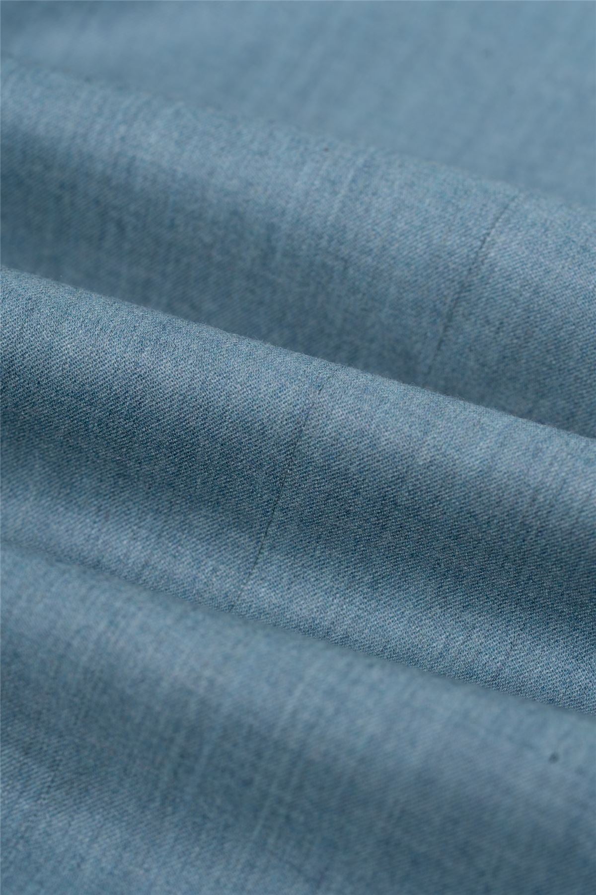 James - Men's Light Blue Textured Blazer