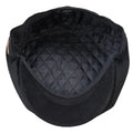 Mens 8 Panel Razor Baker Boy Hat Corduroy Blinders Newsboy Flat Caps Black Classic - Knighthood Store