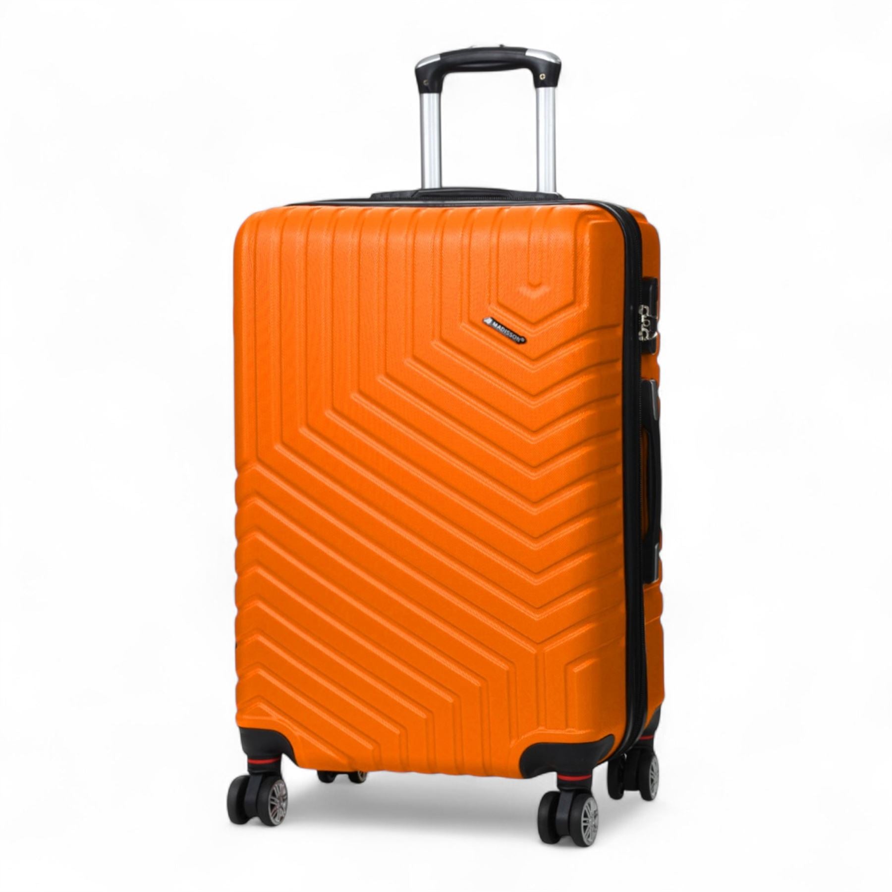 Hard Shell Luggage Set 8 Spinner Wheels ABS Suitcase