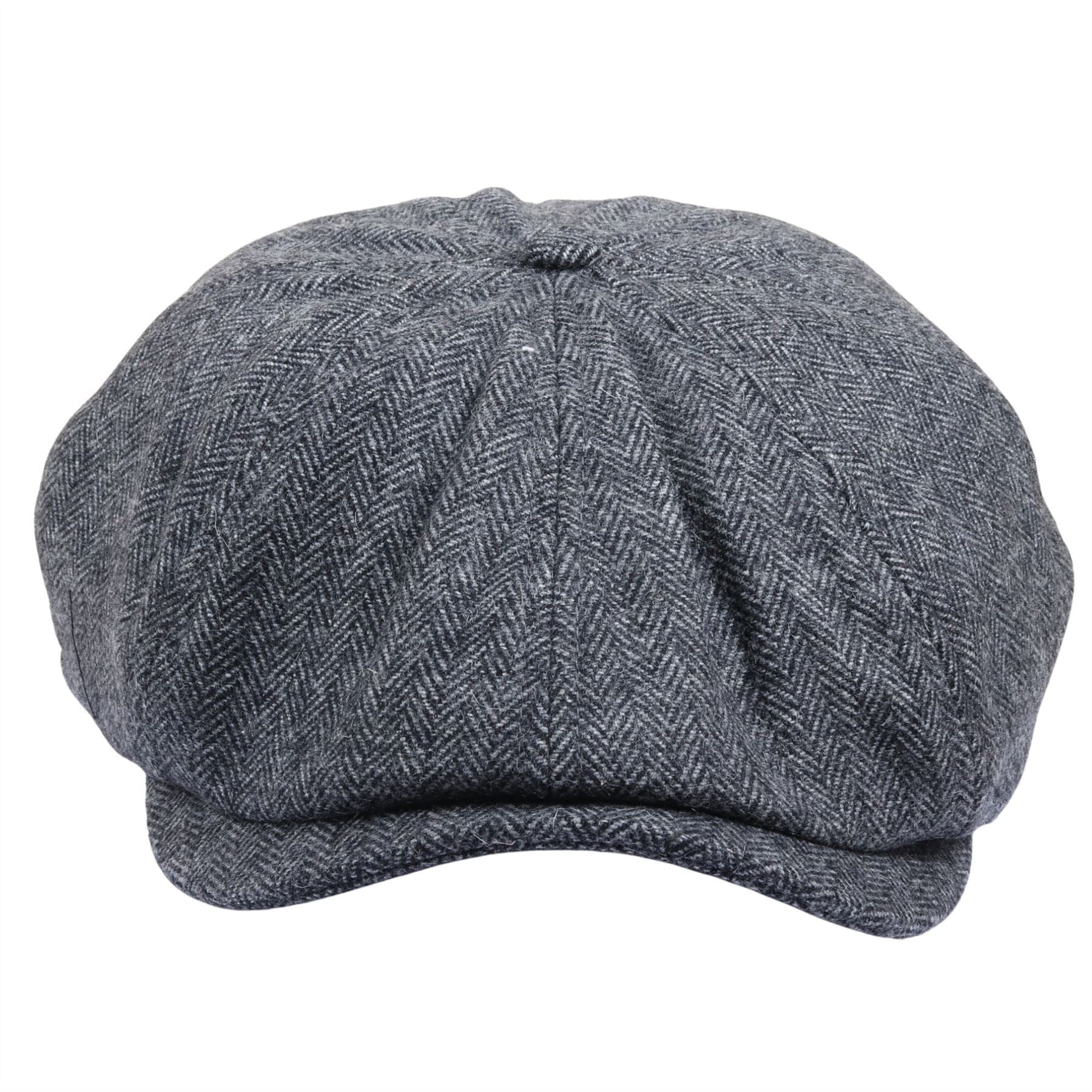 Men's Herringbone Newsboy Classic Flat Cap