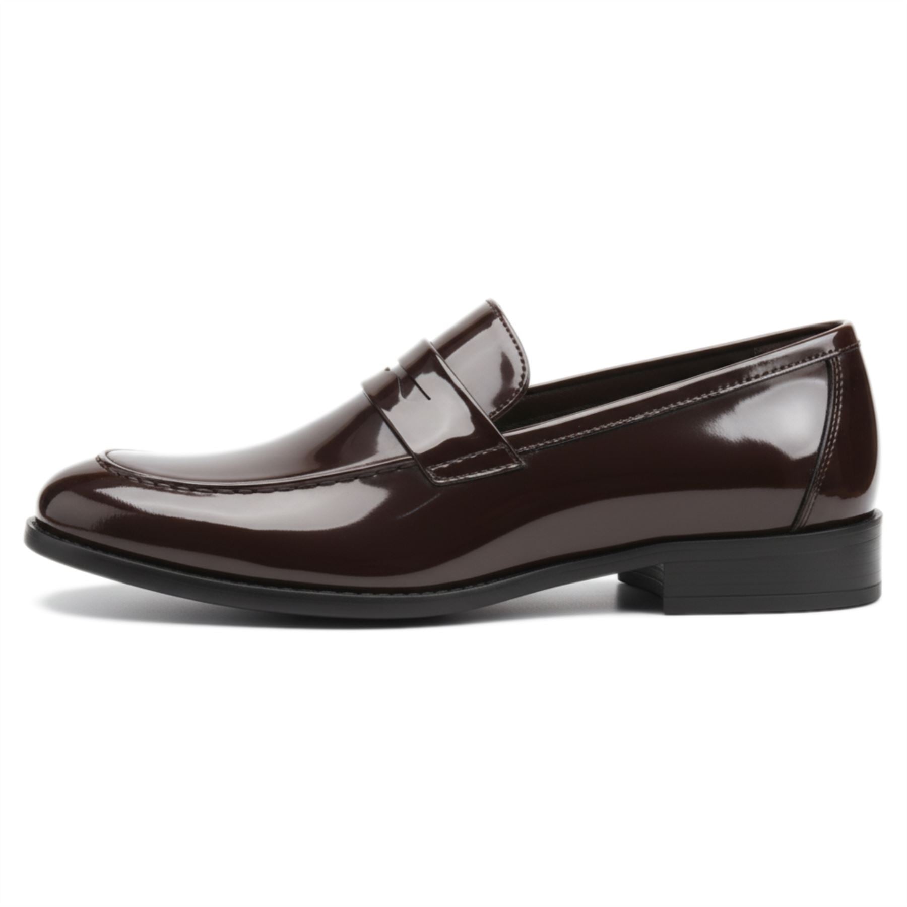 Men’s Faux Leather Slip On Penny Loafers