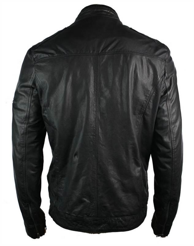 Mens Biker Motorcycle Vintage Distressed Brown Zip Short Leather Jacket Suede - Knighthood Store