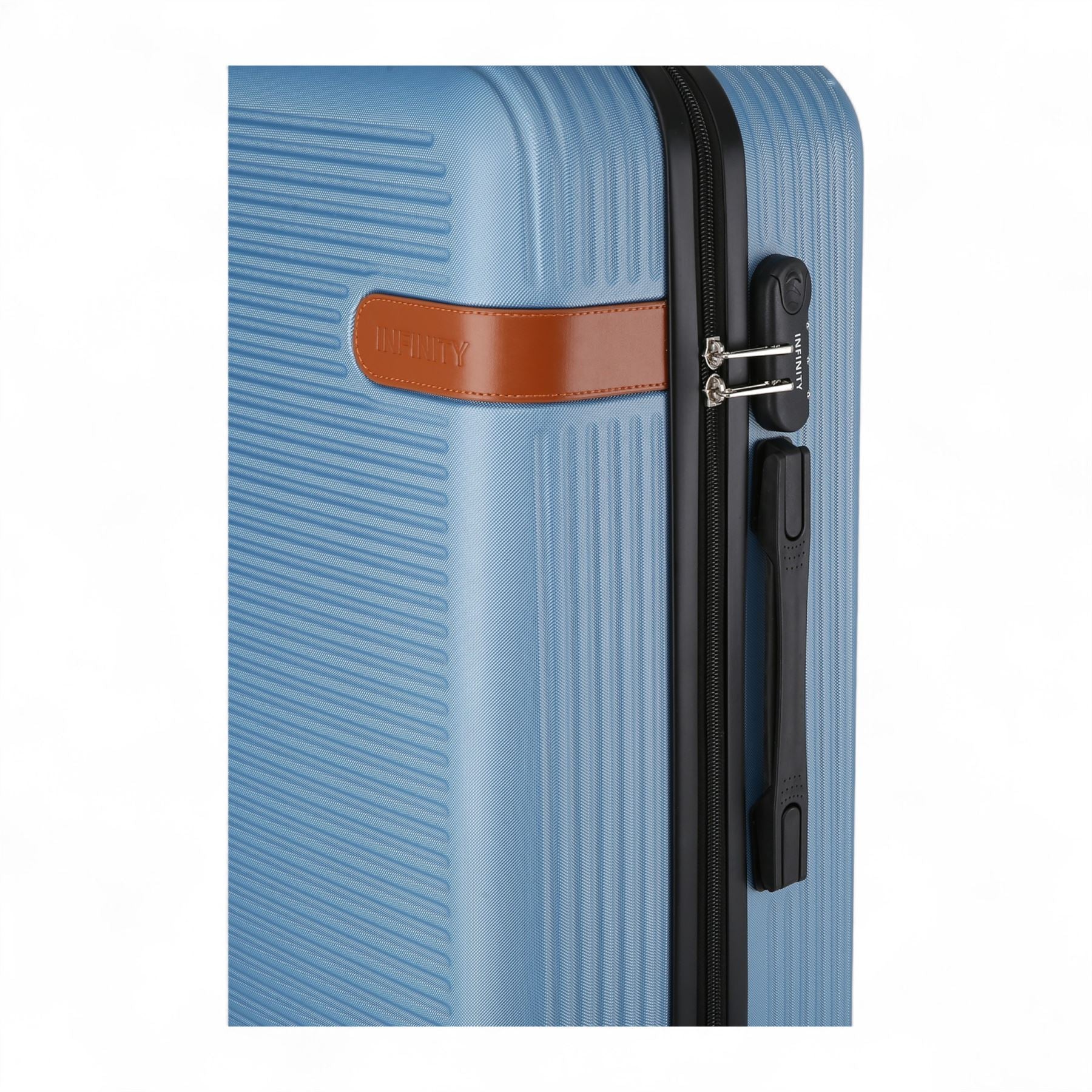 Hard Shell Classic 4-Wheel Luggage Suitcase Set