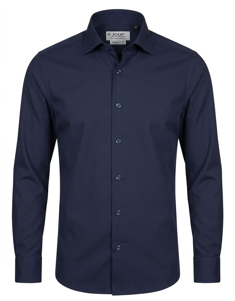 Men's Long Sleeve Button-Down Dress Shirt