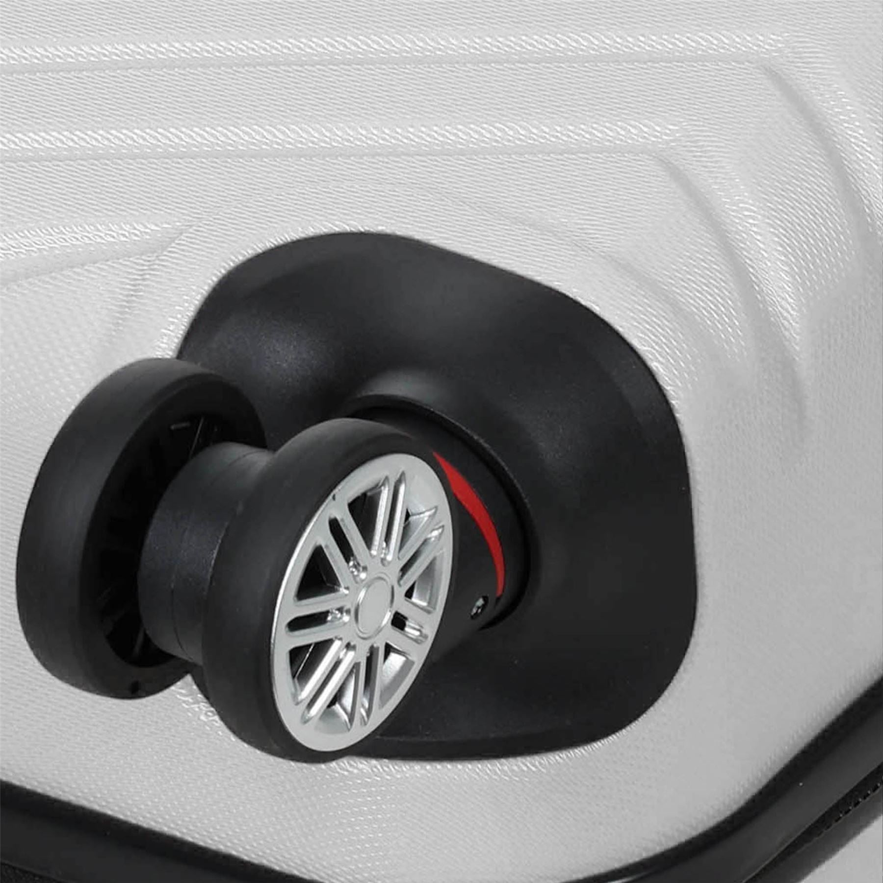 Hard Shell Luggage Set 8 Spinner Wheels ABS Suitcase