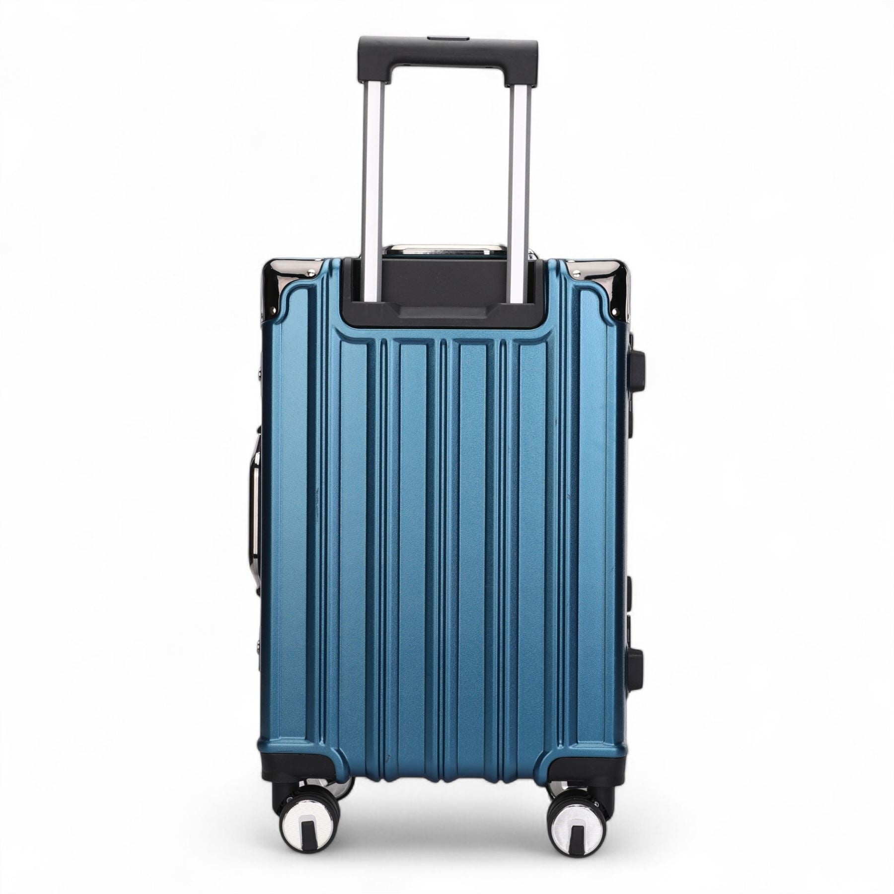 Robust Hard Shell Luggage 8 Wheel Suitcase Set