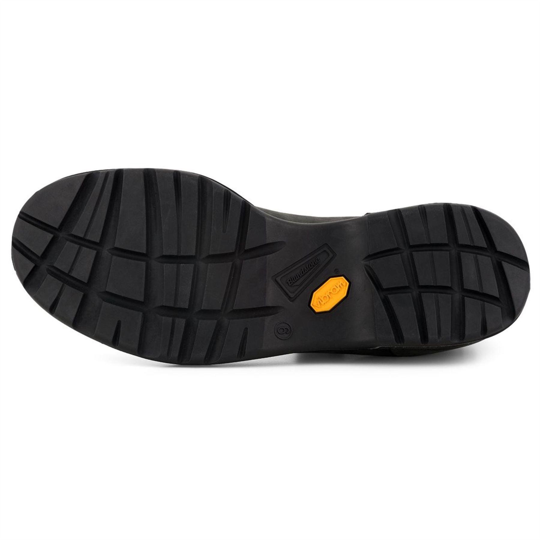 Blundstone 2055 Rustic Black Vintage Leather Chelsea Terrain Boots Slip On Retro - Knighthood Store