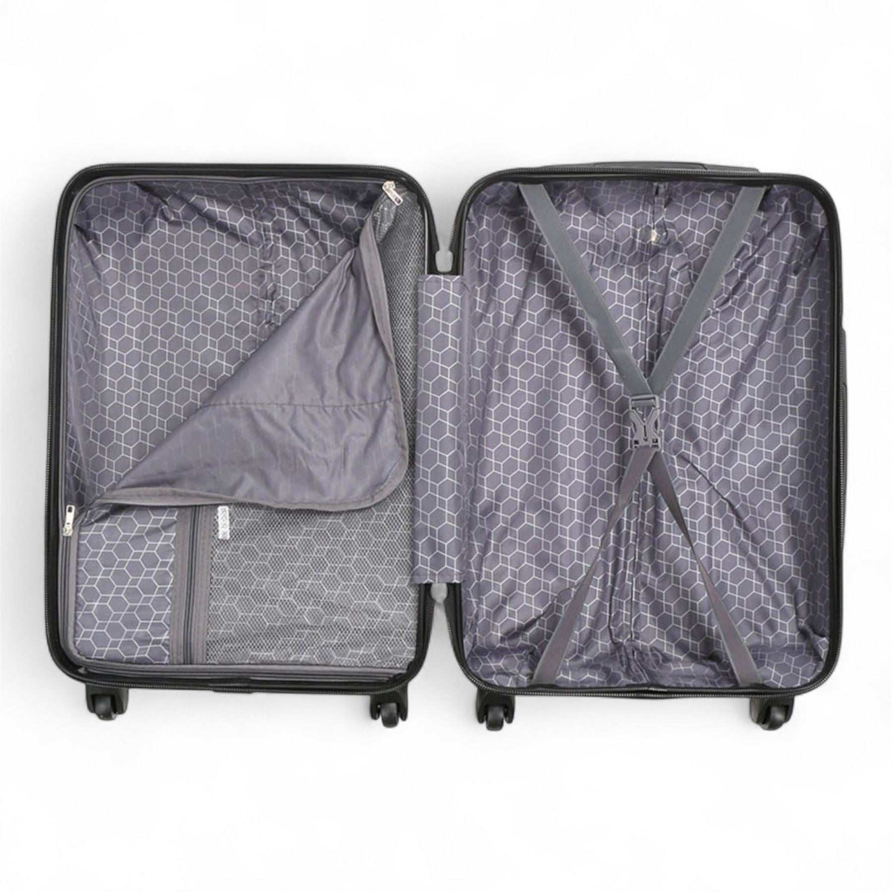 Hardshell Luggage Set 8 Spinner Wheels Suitcase