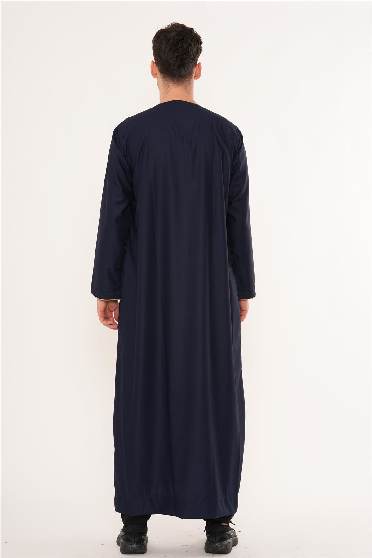 TT-007 - Men's Emirati Omani Gold Embroidery Thobe