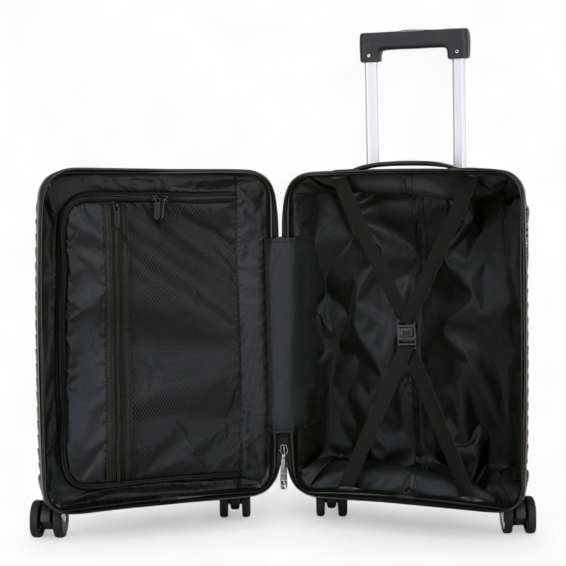 Hard Shell Suitcase Travel Set Durable Polypropylene Luggage