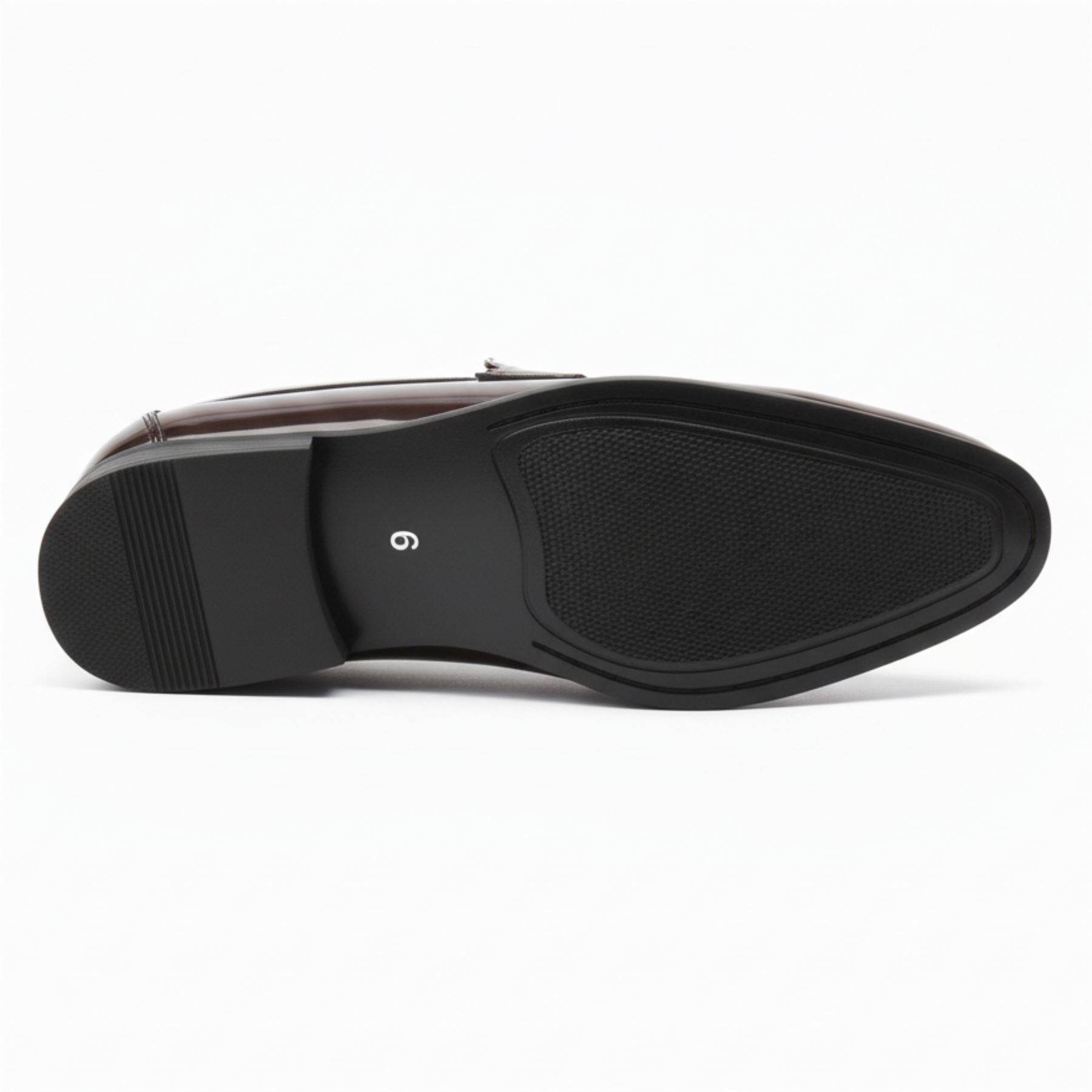 Men’s Faux Leather Slip On Penny Loafers