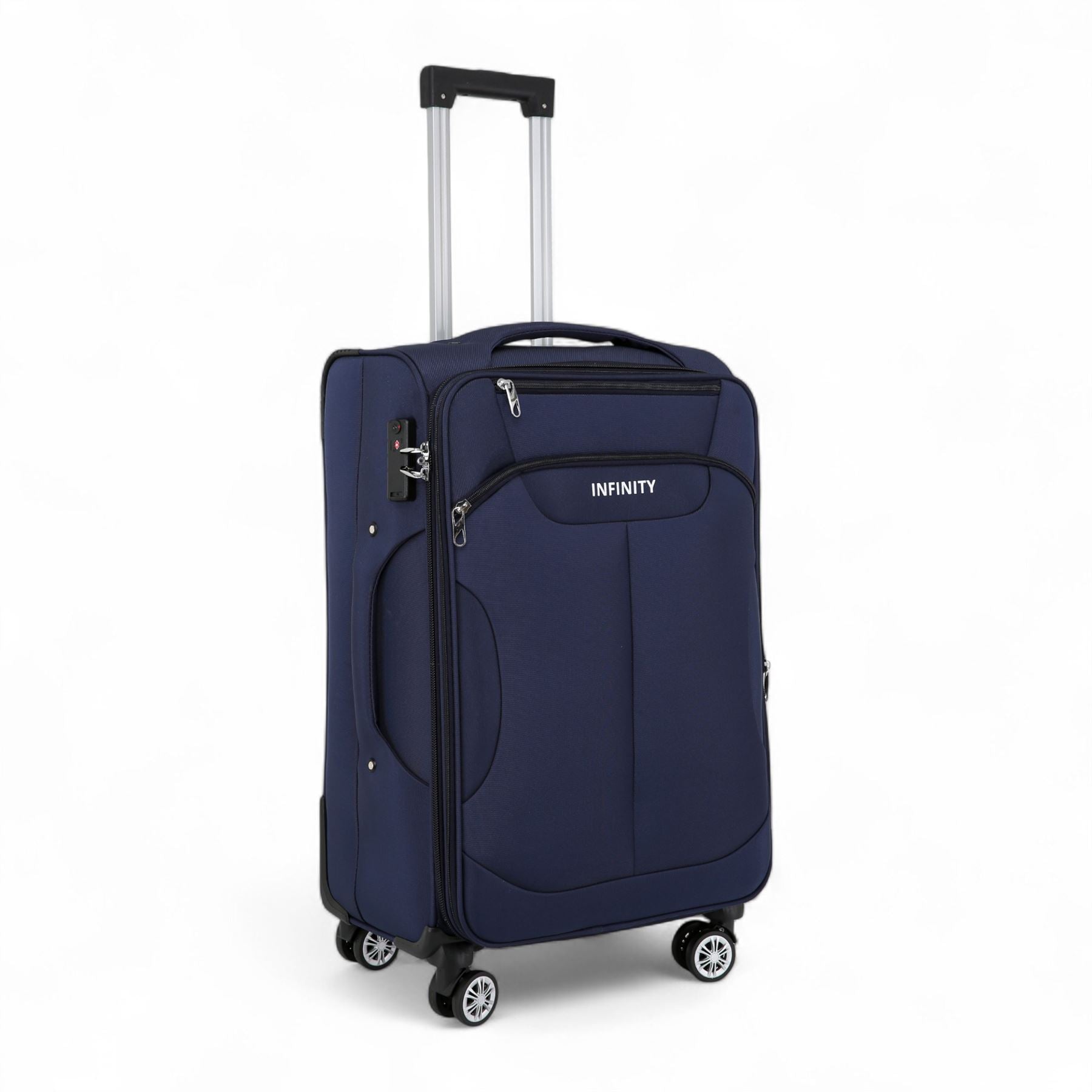 Lightweight Soft Shell Luggage Set Travel Suitcases