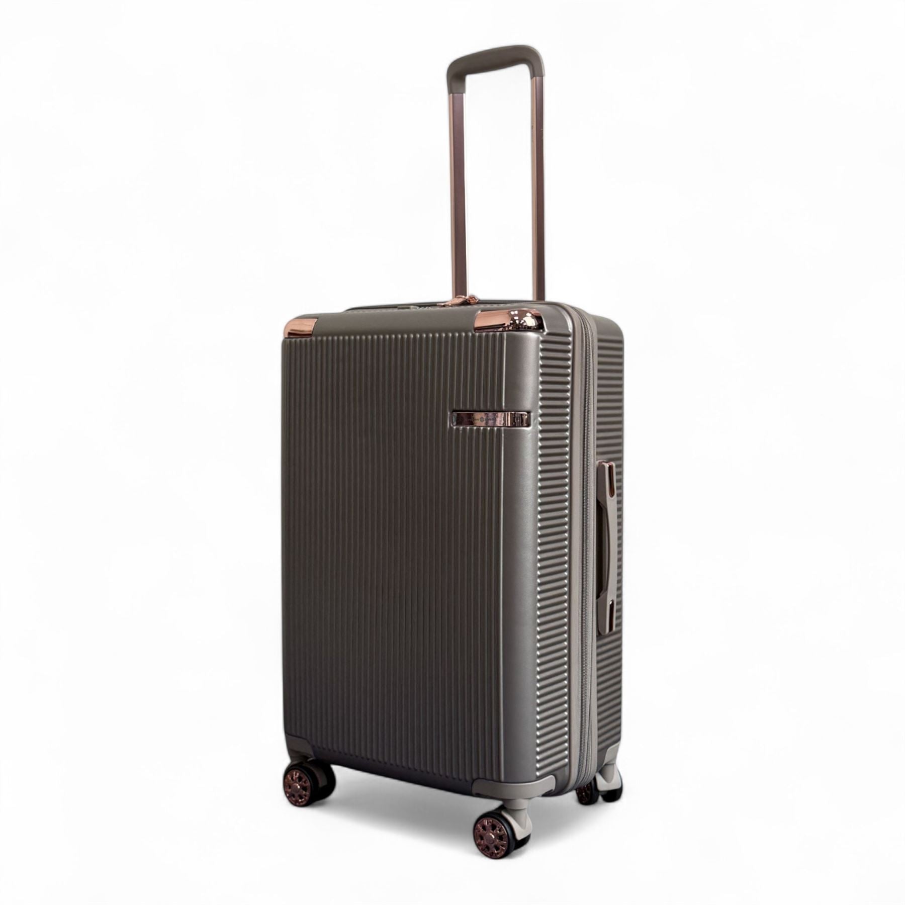 Hard Shell Luggage 8 Spinner Wheels Travel Suitcase