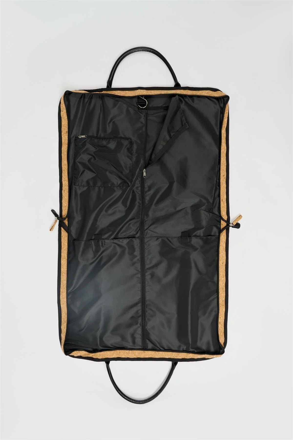 Cork Leather Foldable Suit Bag