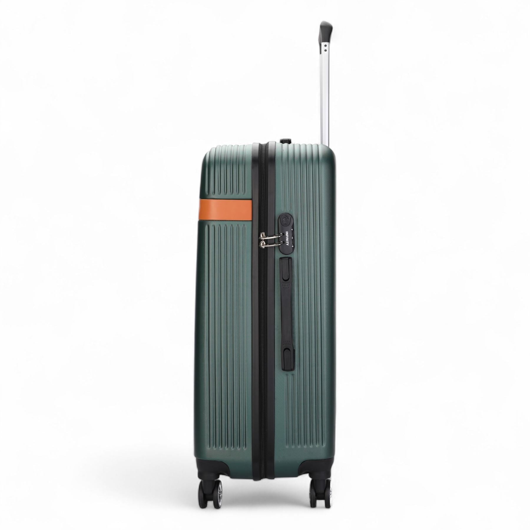 Hard Shell Classic 4-Wheel Luggage Suitcase Set