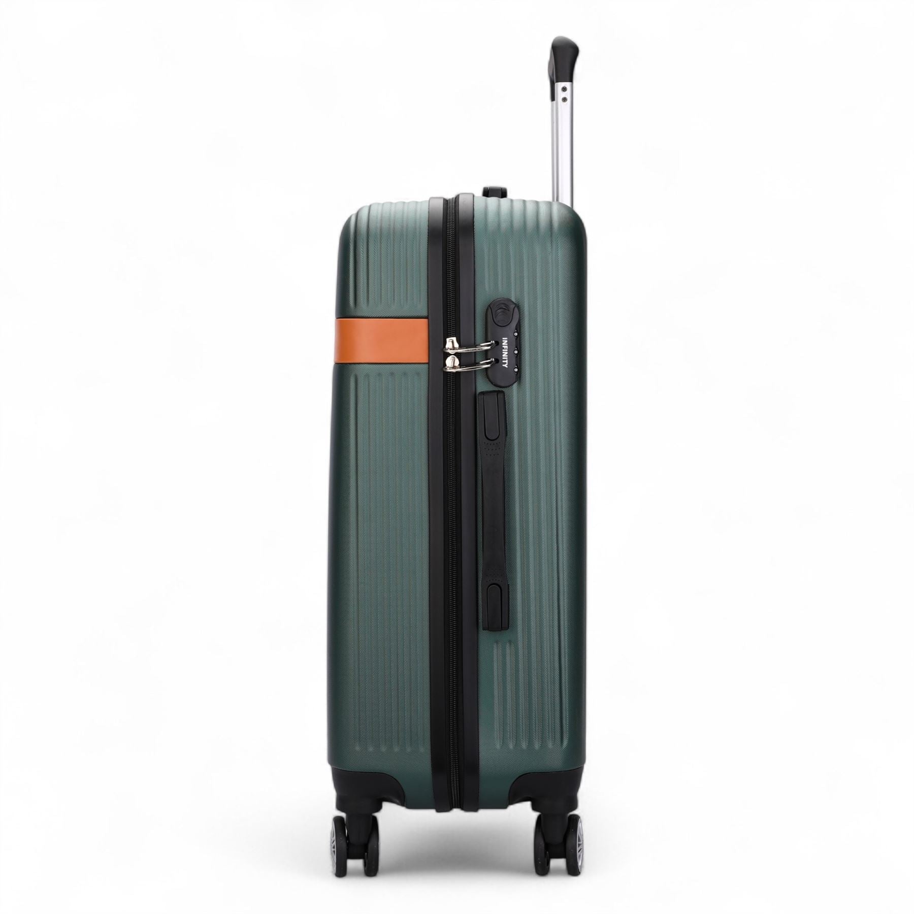 Hard Shell Classic 4-Wheel Luggage Suitcase Set