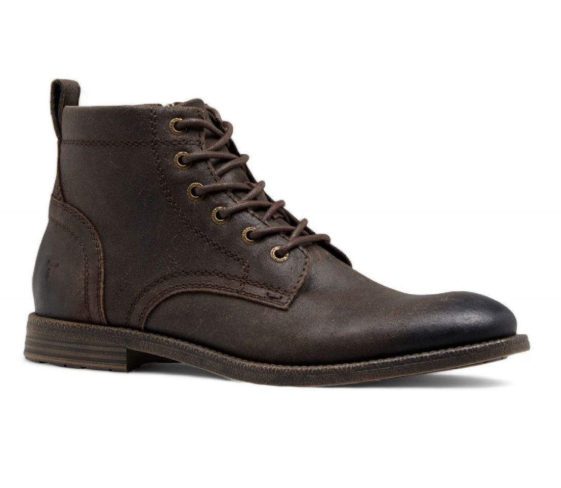 Sebastian - Men's Brown Lace Up Leather Desert Boots