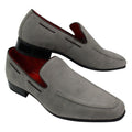 Mens Suede Slip On Loafers Driving Shoes Formal Smart Casual Leather Italian - Knighthood Store