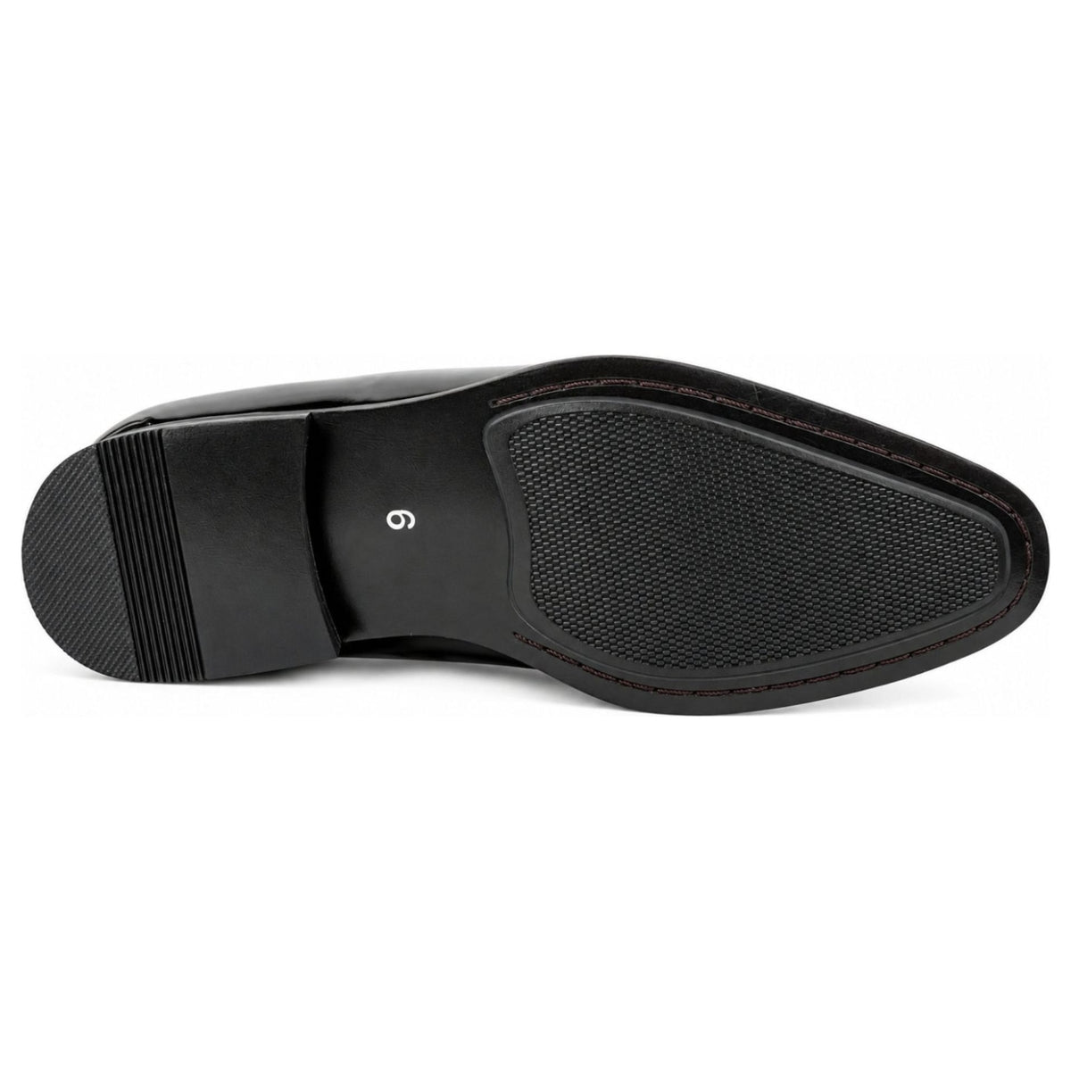Men's Velvet Patent Slip-On Dress Loafers