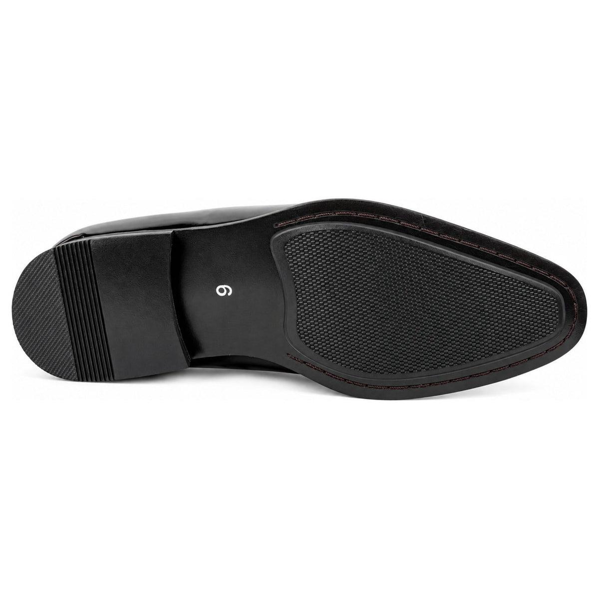 Men's Velvet Patent Slip-On Dress Loafers