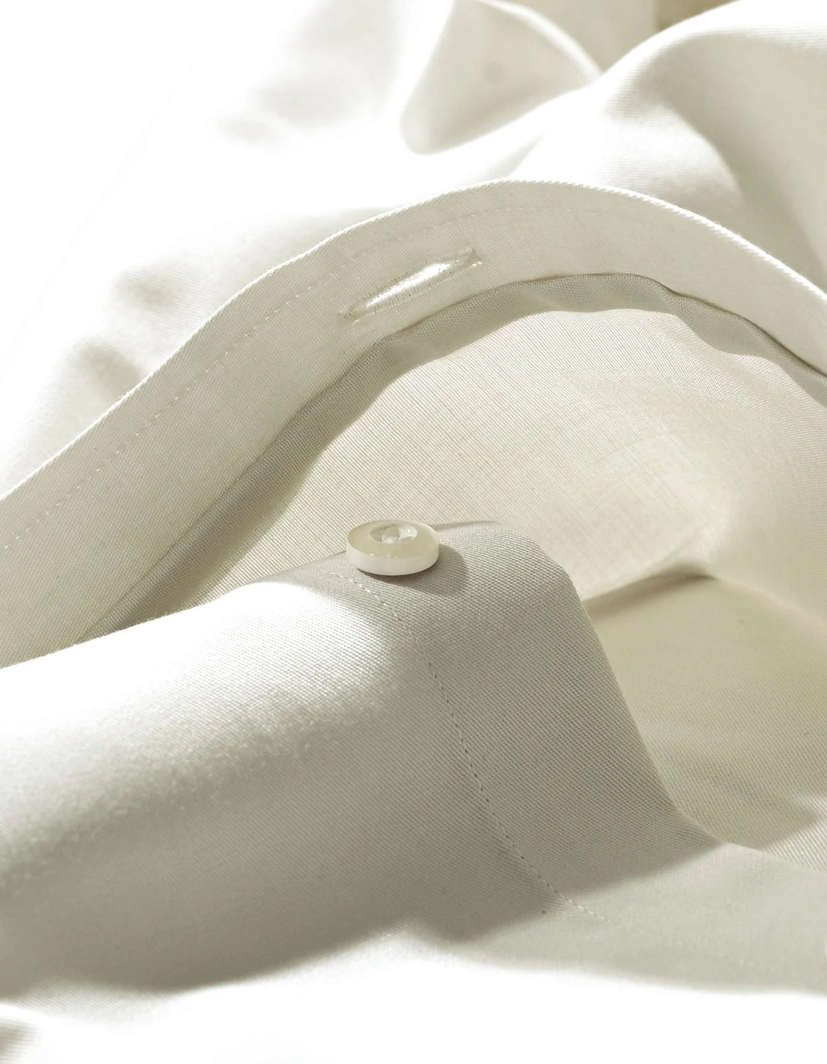 Men's Easy Iron Beige Dress Shirt