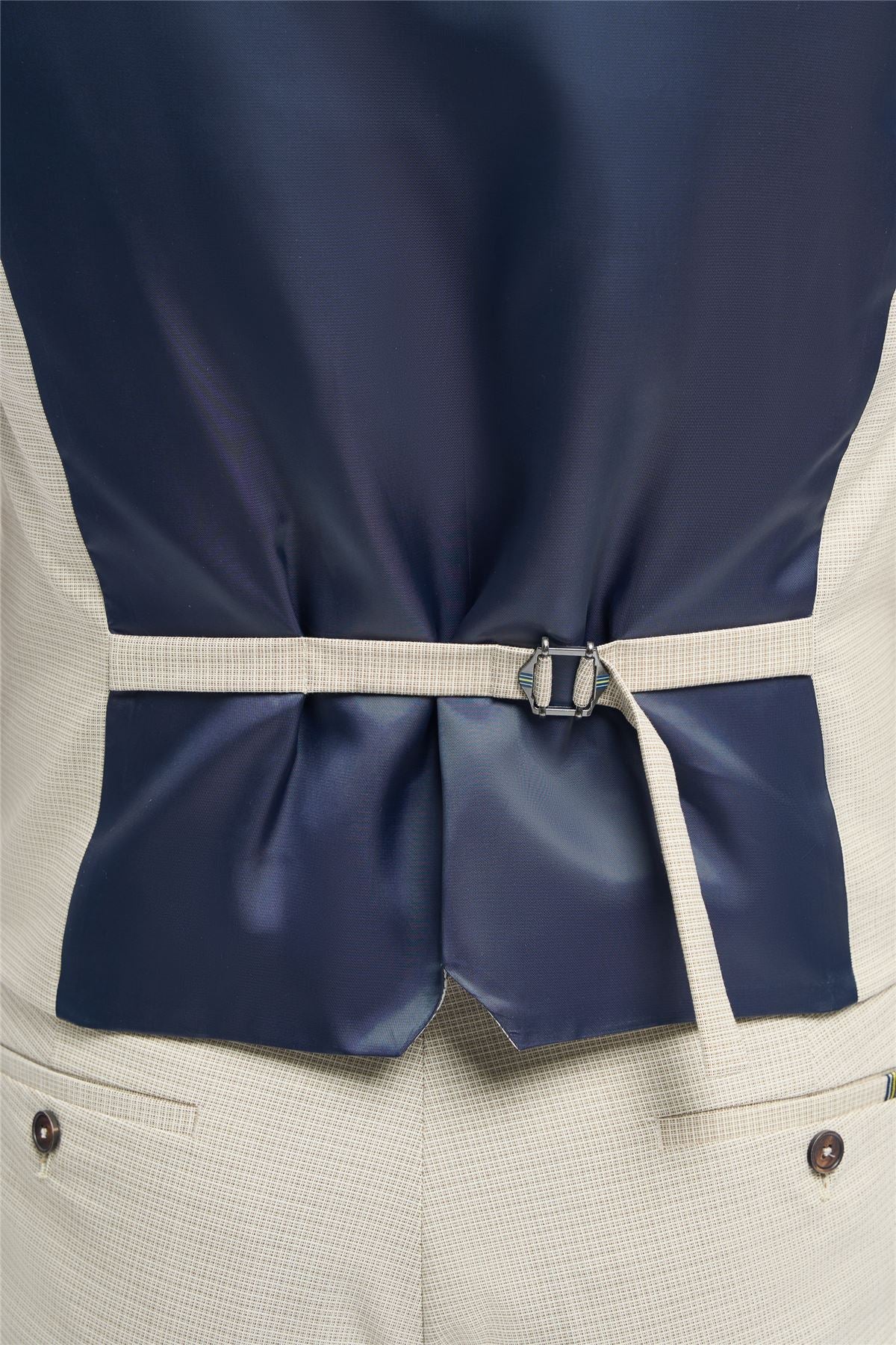 Hampton - Men's Beige Waistcoat
