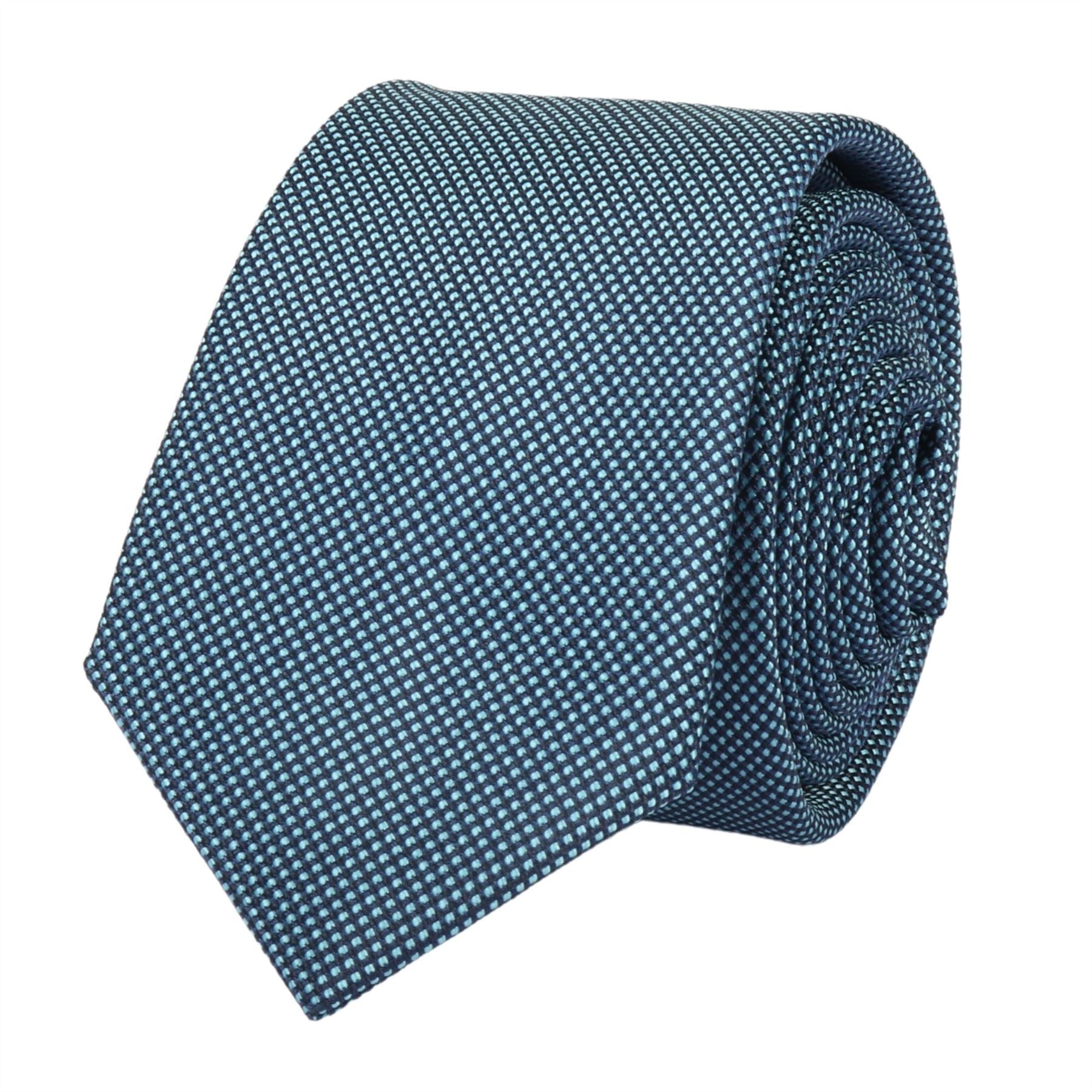 Men's Tie Pocket Sqaure Set Wedding Business Formal Solid Necktie Handkerchief