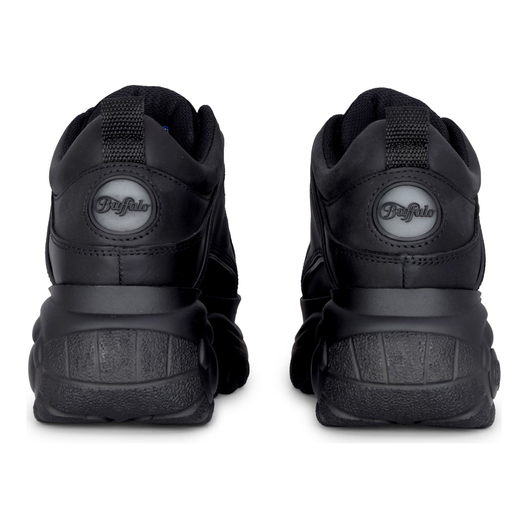 1339-14 2.0 - Women’s Black Calf Leather Platform Sneakers