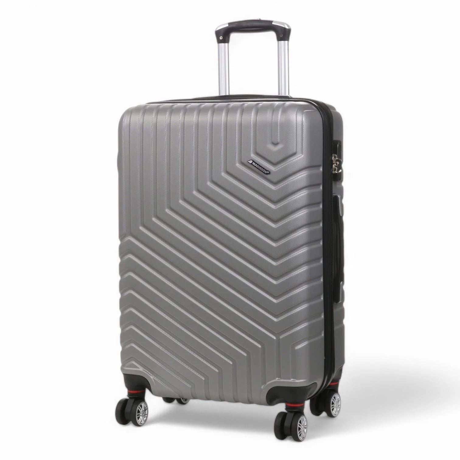 Hard Shell Luggage Set 8 Spinner Wheels ABS Suitcase