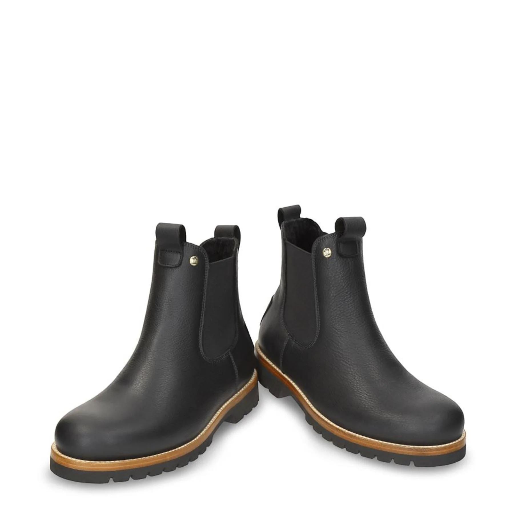 Beny Igloo C1 - Men's Black Waterproof Leather Chelsea Boots