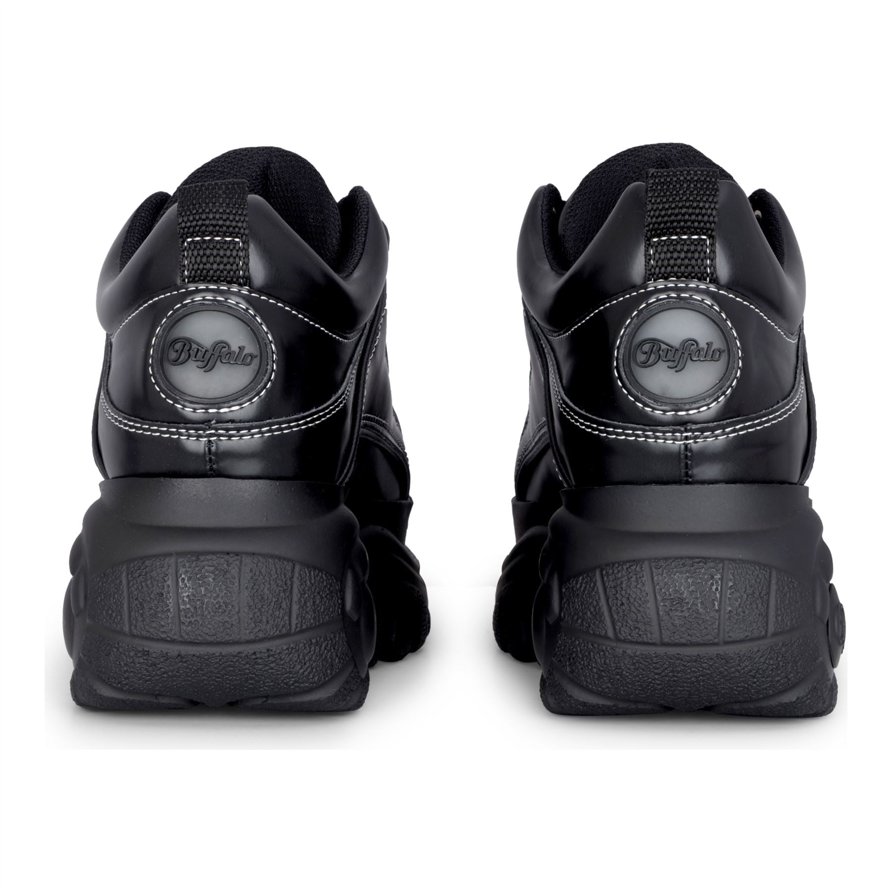 1339-14 - Women’s Black Platform Chunky Fashion Sneakers