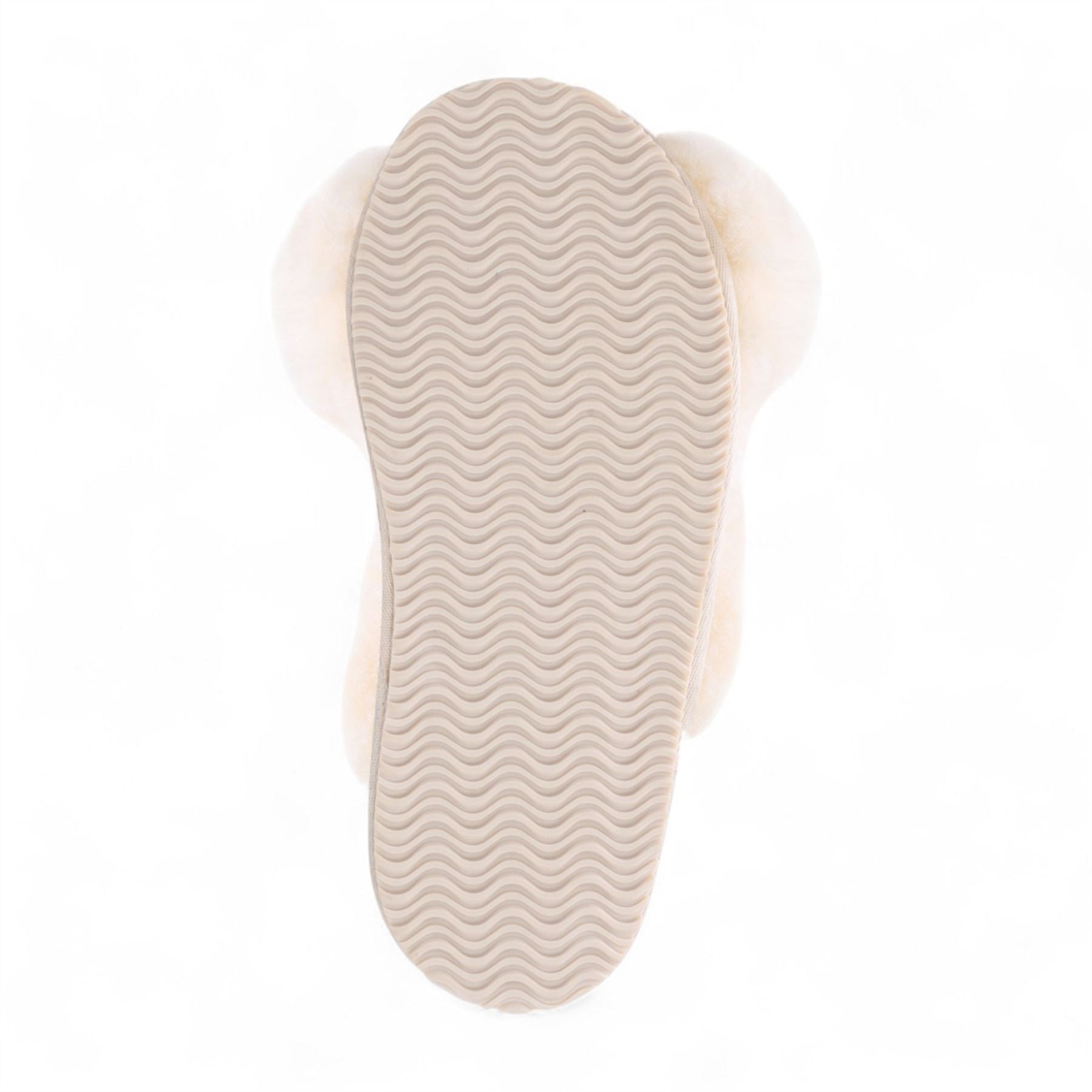 Snowbelle - Women's Genuine Sheepskin Crossover Slippers