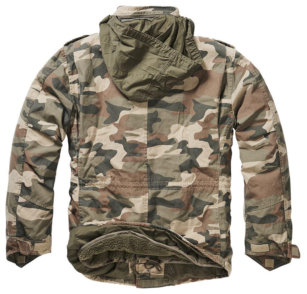 Brandit M65 Giant Military Parka Jacket US Army Combat Zip Fleece Warm Winter - Knighthood Store