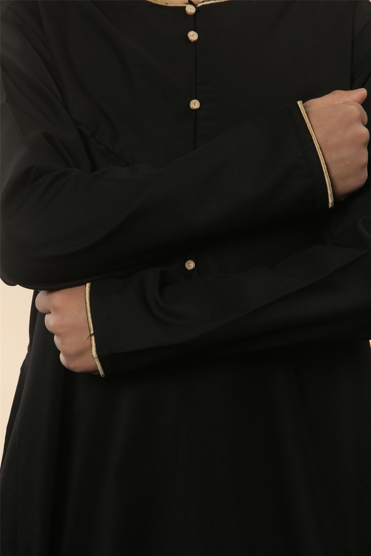 Boy's Thobe Emirati Omani Jubba Islamic Clothing Muslim Kaftan Eid Robe Arab Gold Embroidery