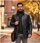 Men's Lambskin Leather Mid Length Jacket