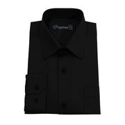 Boys Formal Long Sleeve Button-Down Collar Shirt