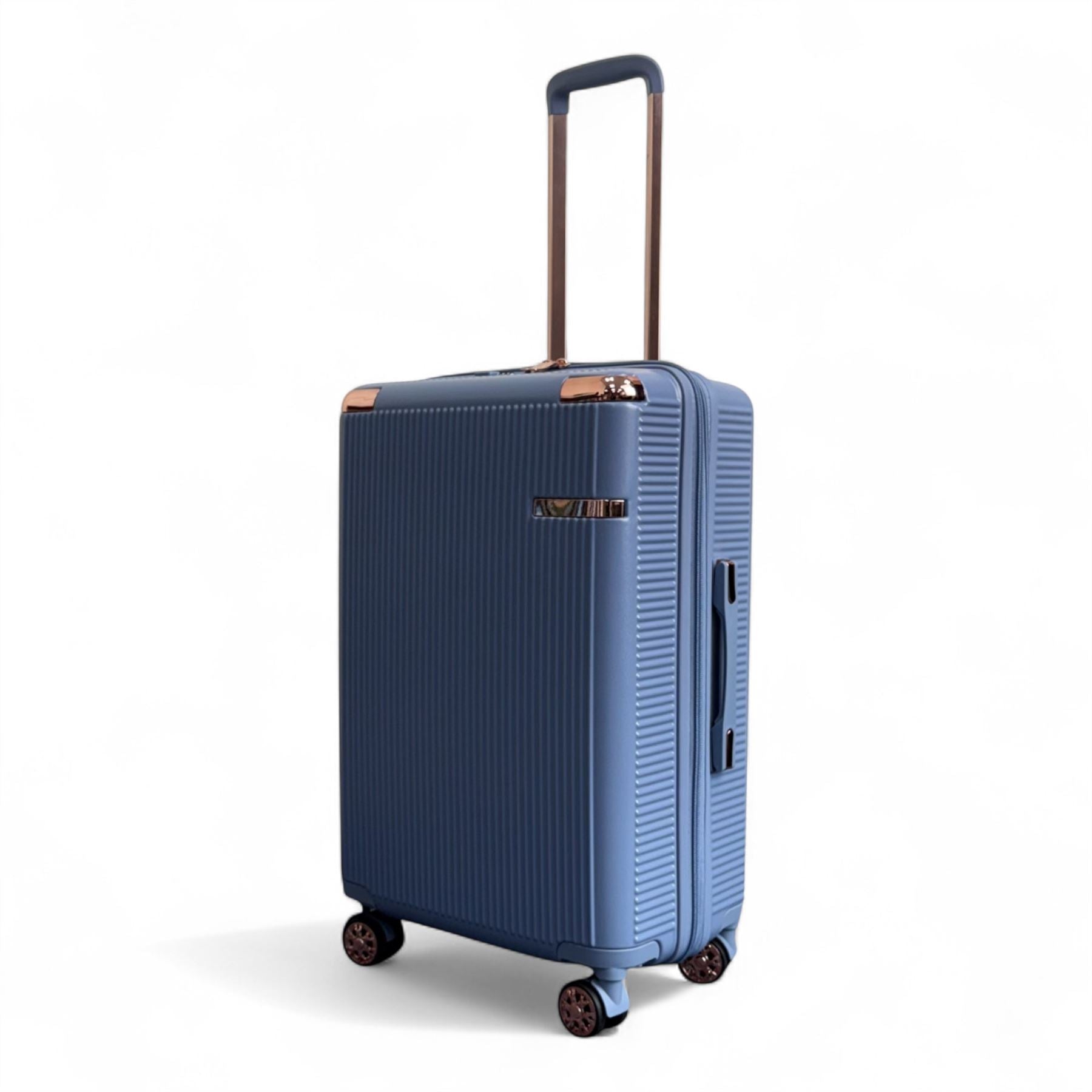 Hard Shell Luggage Set 8 Spinner Wheels ABS Suitcase