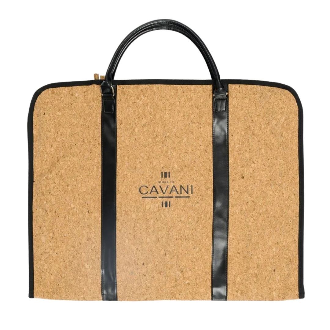 Cork Leather Foldable Suit Bag
