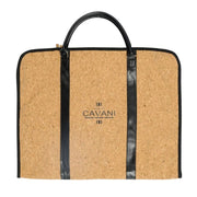 Cork Leather Foldable Suit Bag