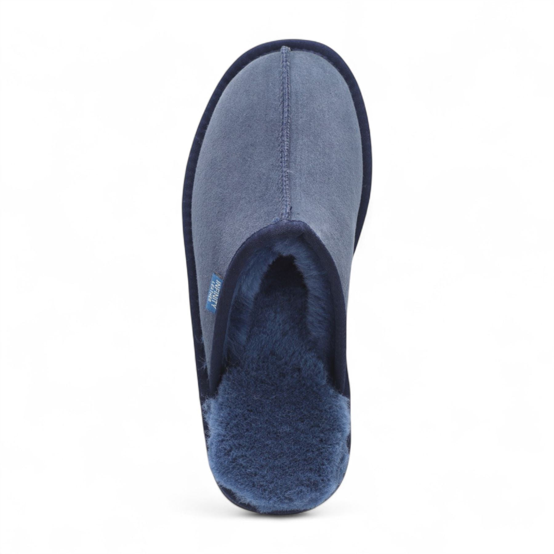 Highland - Men's Genuine Sheepskin Suede Mule Slippers